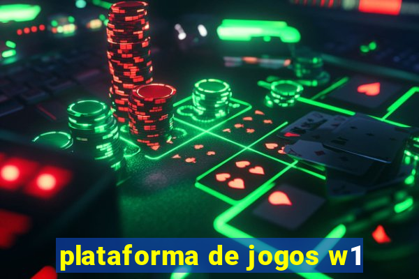 plataforma de jogos w1